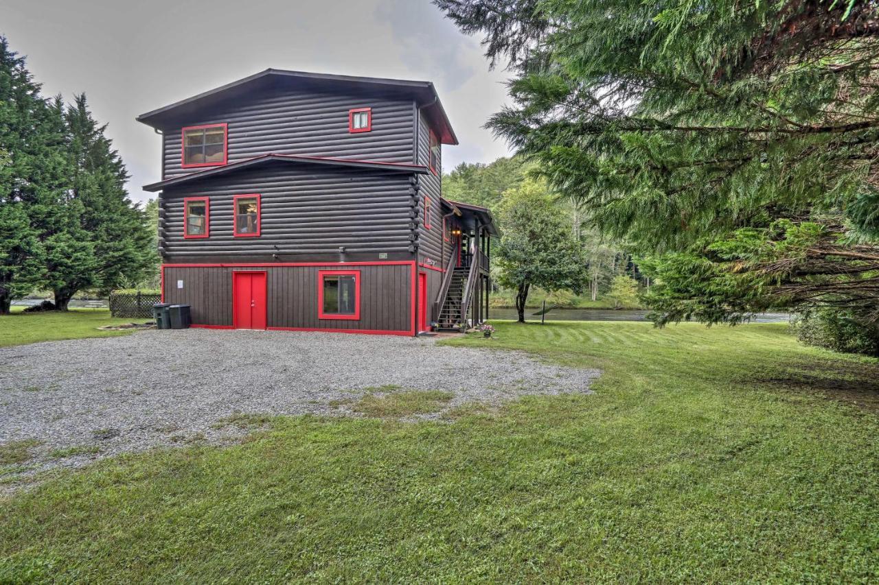 Rivers Edge - Ultimate Riverfront Getaway Hayesville 外观 照片