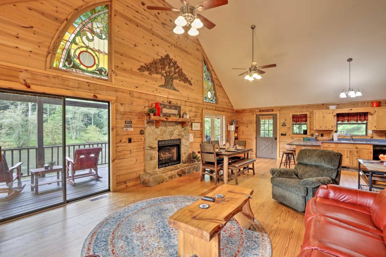 Rivers Edge - Ultimate Riverfront Getaway Hayesville 外观 照片